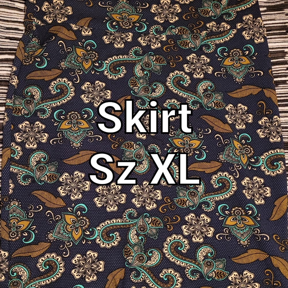 LulaRoe Cassie Skirt Sz Lg/XL